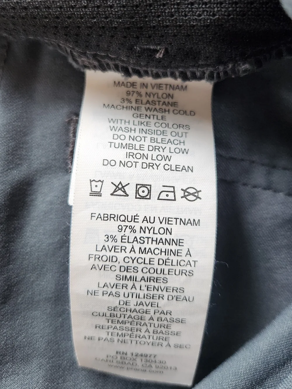 Prana Brion Pant II Slim Fit - Picture 4 of 4